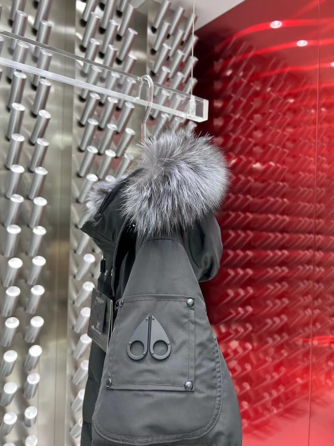 Moose Knuckles Fur Trim Down Parka Moose Knuckles Fur Trim Down Parka